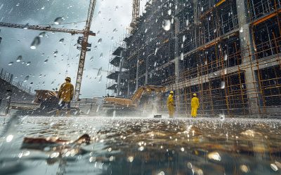 Maltempo e ondate di calore in cantiere: cosa prevede la normativa?